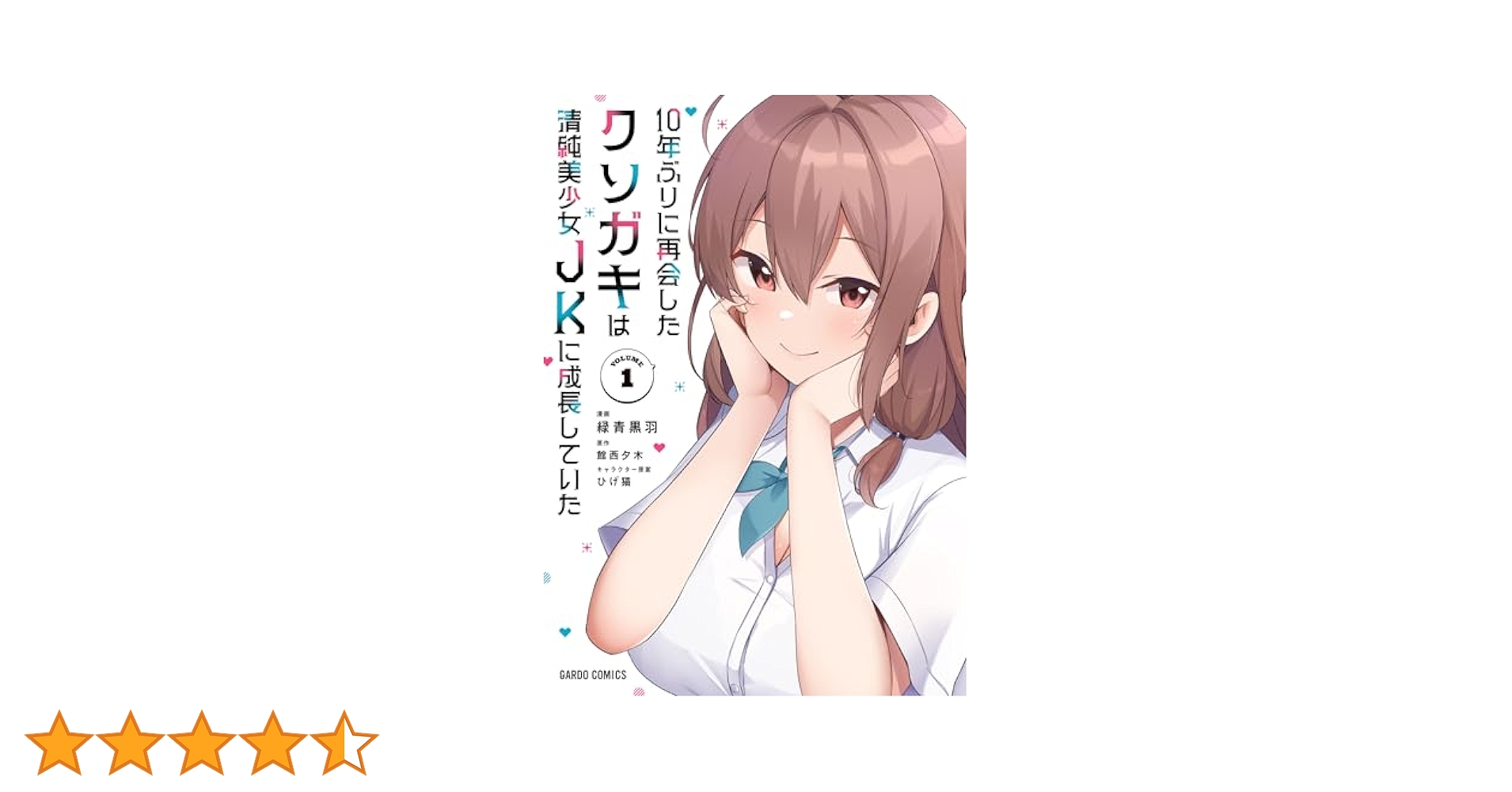 【サイン本】10年ぶりに再会したクソガキは清純美少女JKに成長していた 1 10年ぶりに再会したクソガキは清純美少女JKに成長していた